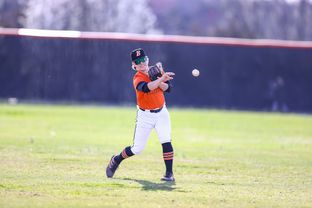 Player throwing from the outfield