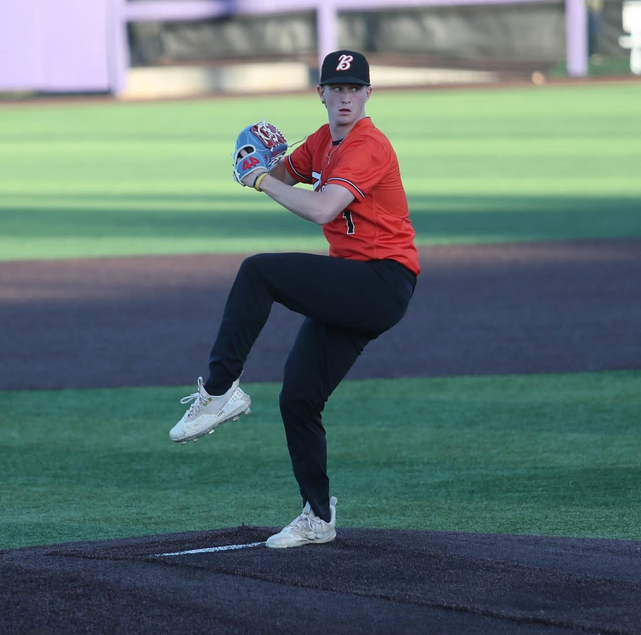 Pitcher throwing
